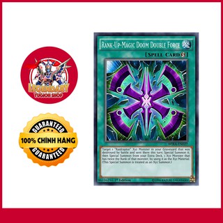 [Thẻ Bài Yugioh Chính Hãng] Rank-Up-Magic Doom Double Force