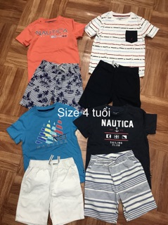 Bộ nautica bé trai