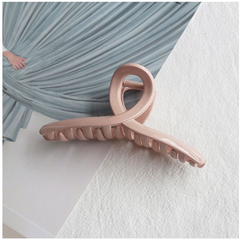 Kẹp Tóc Càng Cua Kiểu Đuôi Cá Nhiều Màu Sắc Phong Cách Retro Hàn Quốc Dành Cho Nữ