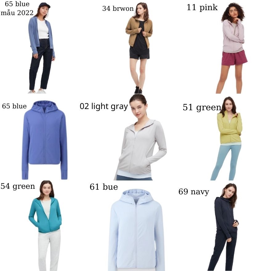 Áo chống nắng UNIQLO Airism Nhật Bản