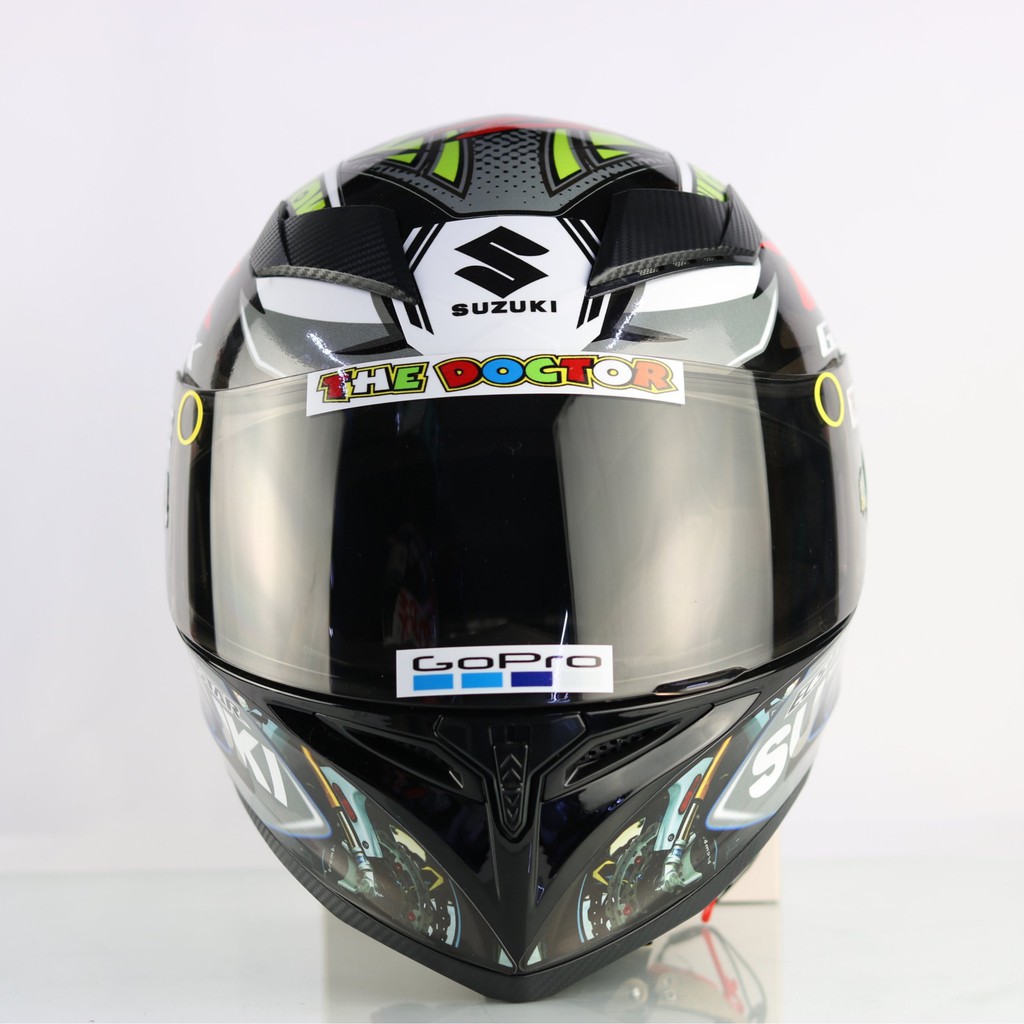 [FREESHIP] MŨ BẢO HIỂM FULLFACE 1 KÍNH  ROYAL M138B LÊN TEM SUZUKI XANH MINT