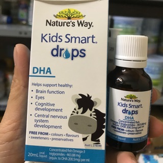DHA dạng giọt Kid Smart Drops Úc