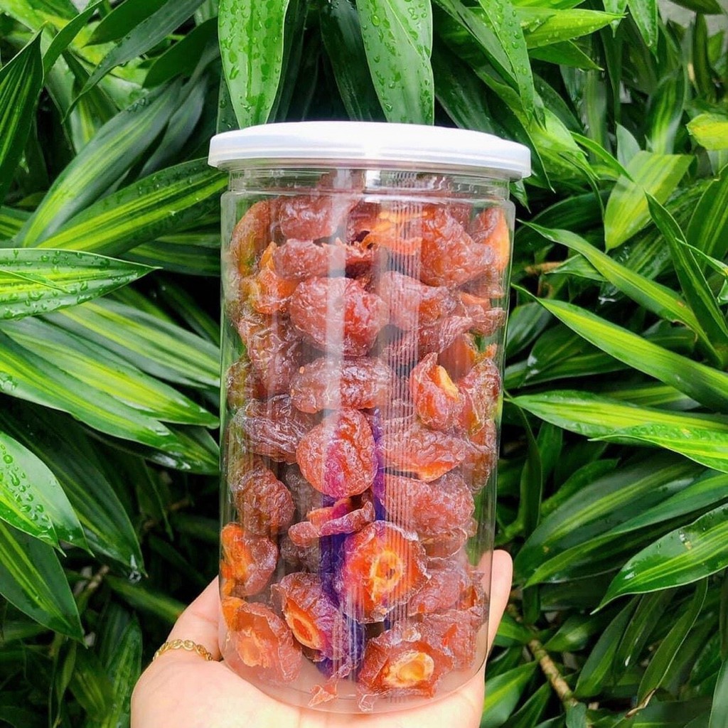 Mứt Đào Chẻ (Mứt Anh Đào) - Lon 500gr