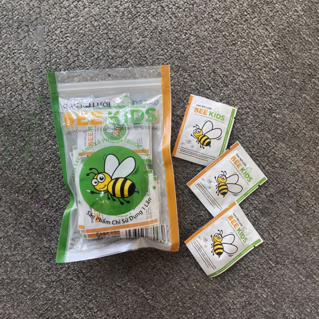 Bịch 20 Miếng Tưa Lưỡi Cho Bé Sơ Sinh Tiện Lợi Beekids - Bee Kids