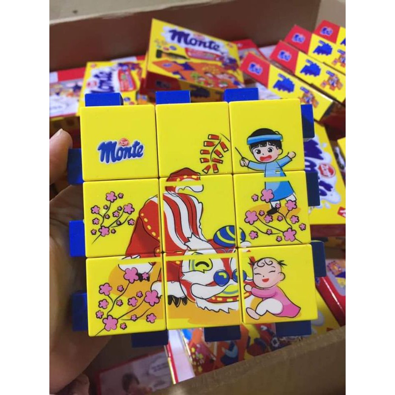 Tranh ghép ngày tết đầu tiên của bé