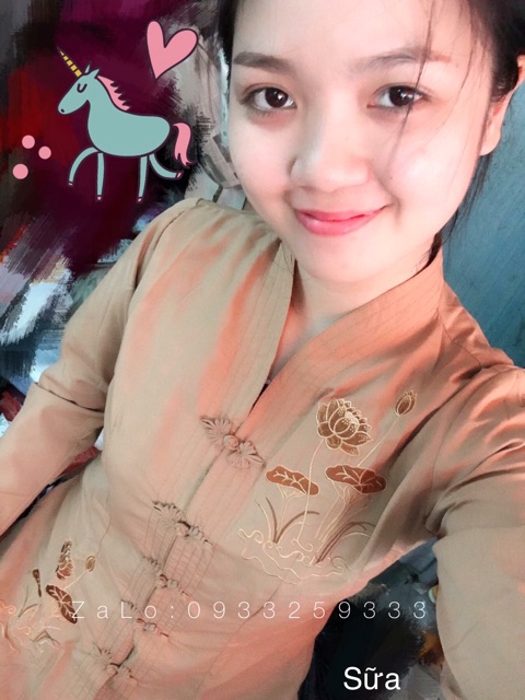 Đồ Lam Đi Chùa# Bà Lai Tim # Đồ Bộ