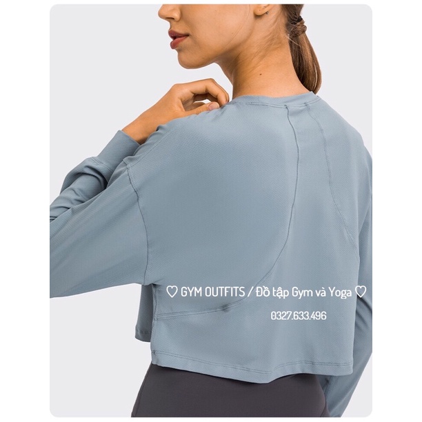 Áo Dài Tay Tập Gym - Yoga Nữ Muscle Love Long Sleeve - Áo Thể Thao Dài Tay Cao Cấp Thu Đông 2022