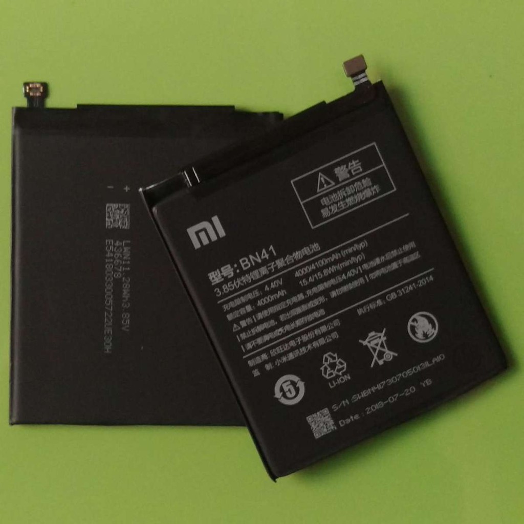 Pin thay thế cho Xiaomi Redmi Note 4 - Chip Helo X20 (BN41) 4000/4100 mAh