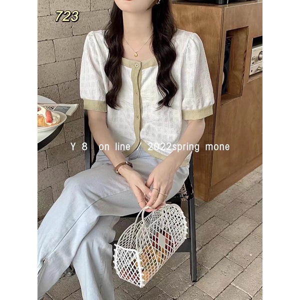Áo sơ mi nẹp viền hàng quảng châu