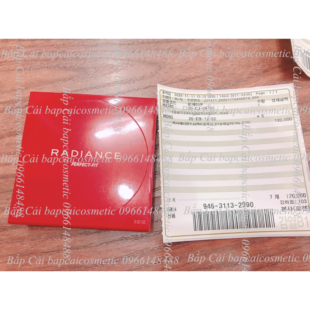 MBC Sét Kem nền và 2 mút trang điểm hoàn hảo không tì vết Radiance Perfect Fit Foundation SPF30 PA++ mini | BigBuy360 - bigbuy360.vn