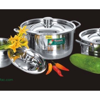 Nồi quai cọng inox 304 Thaphafac đủ size