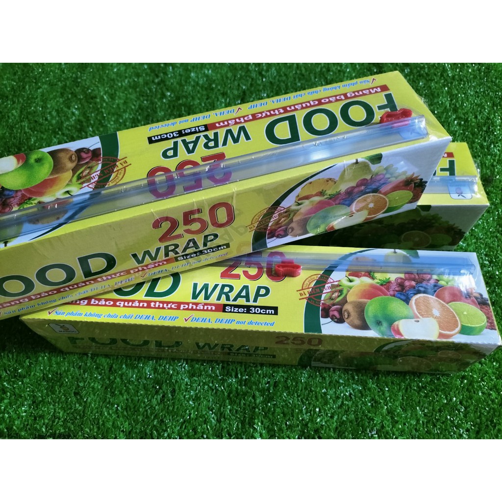 combo 3 hộp màng bọc thực phẩm FOODWRAP 250