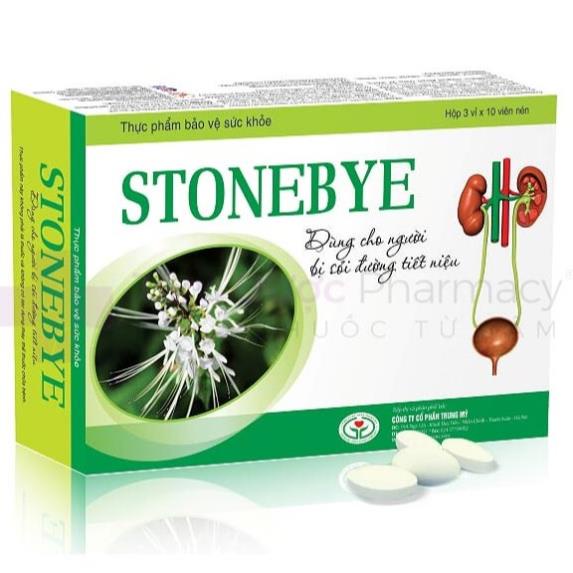 Stonebye – Hỗ trợ điều trị sỏi thận (Hộp 30 viên)
