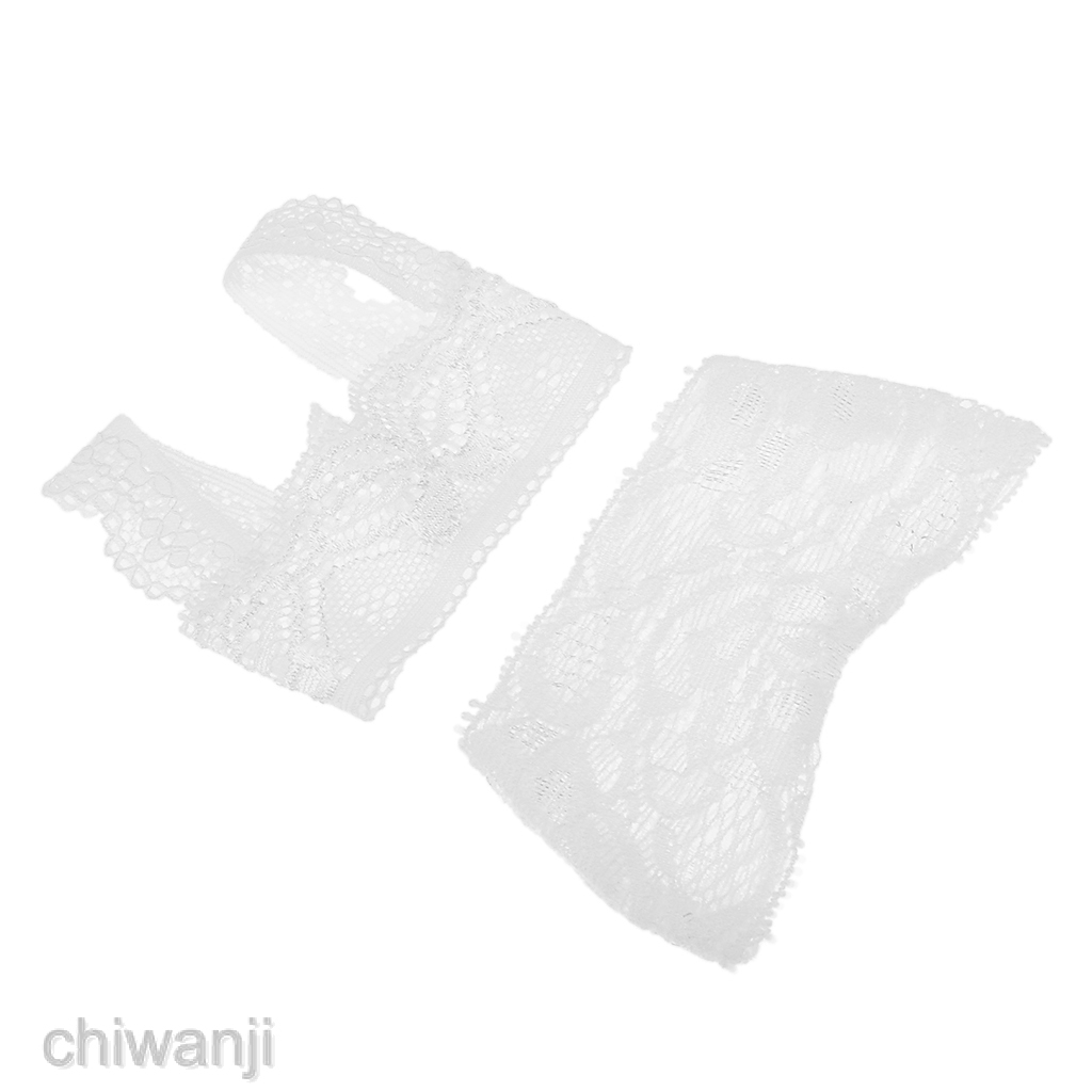 Bộ đồ lót ren màu trắng cho búp bê BJD XinYi tỉ lệ 1/4