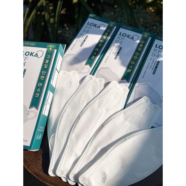 KHẨU TRANG LOKA XUẤT HÀN túi zip 10 chiếc/túi