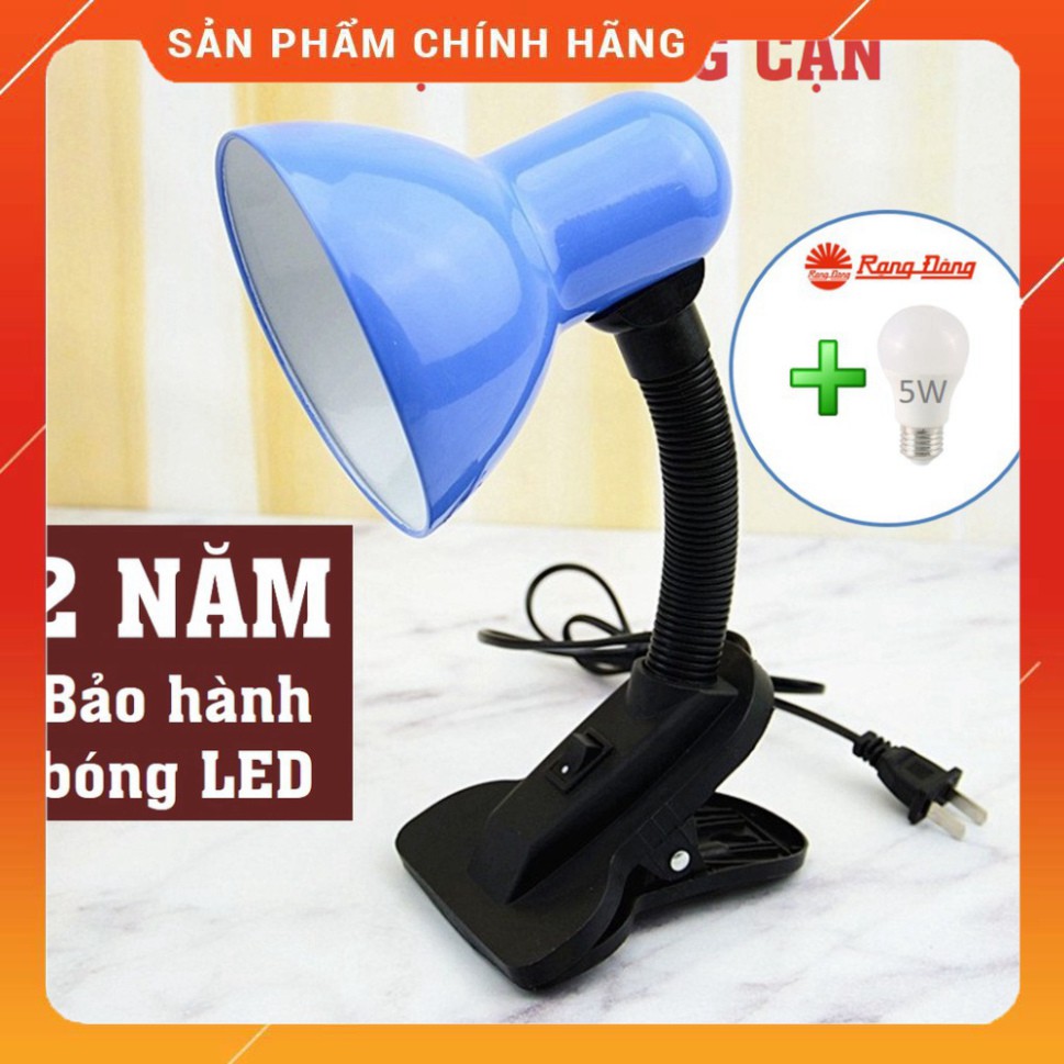 Đèn học kẹp bàn chống cận giá rẻ, bóng LED Rạng Đông, 2 năm bảo hành KATE19