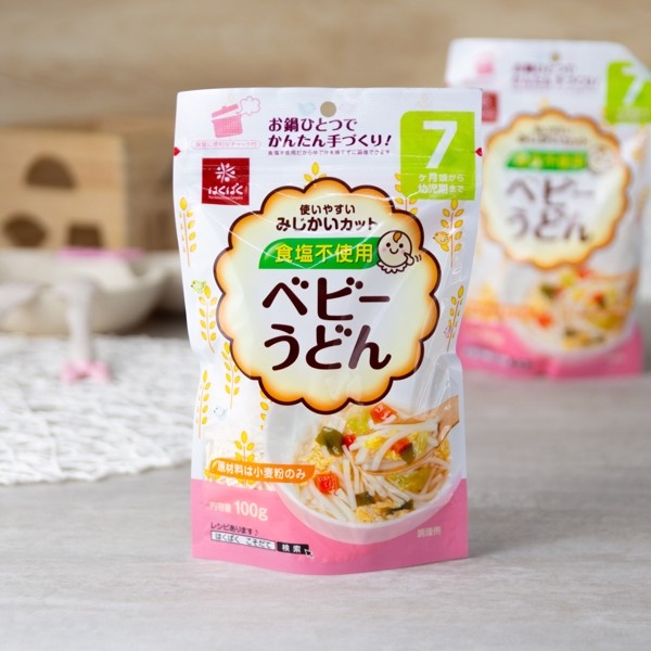 Mì Somen Hakubaku Nhật Bản không muối dành cho bé ăn dặm từ 5 - 9 tháng tuổi 100g Date 07/2025 - Umiko