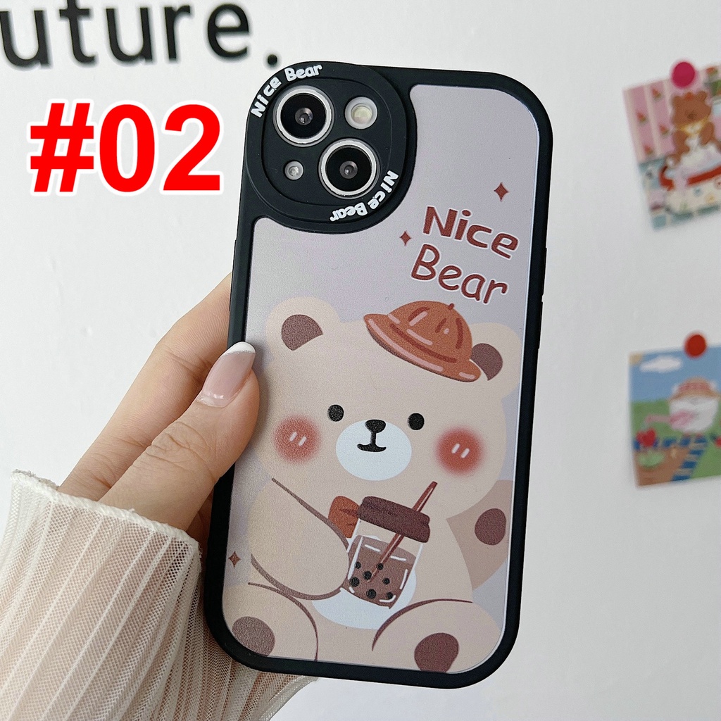 Ốp điện thoại cho OPPO A76 A96 A77 2022 A16 A74 A54 A95 A15 A15S A53 A33 A55 A93 A16K A16E A52 A72 A92 Reno 8Z 7Z 4G 5G