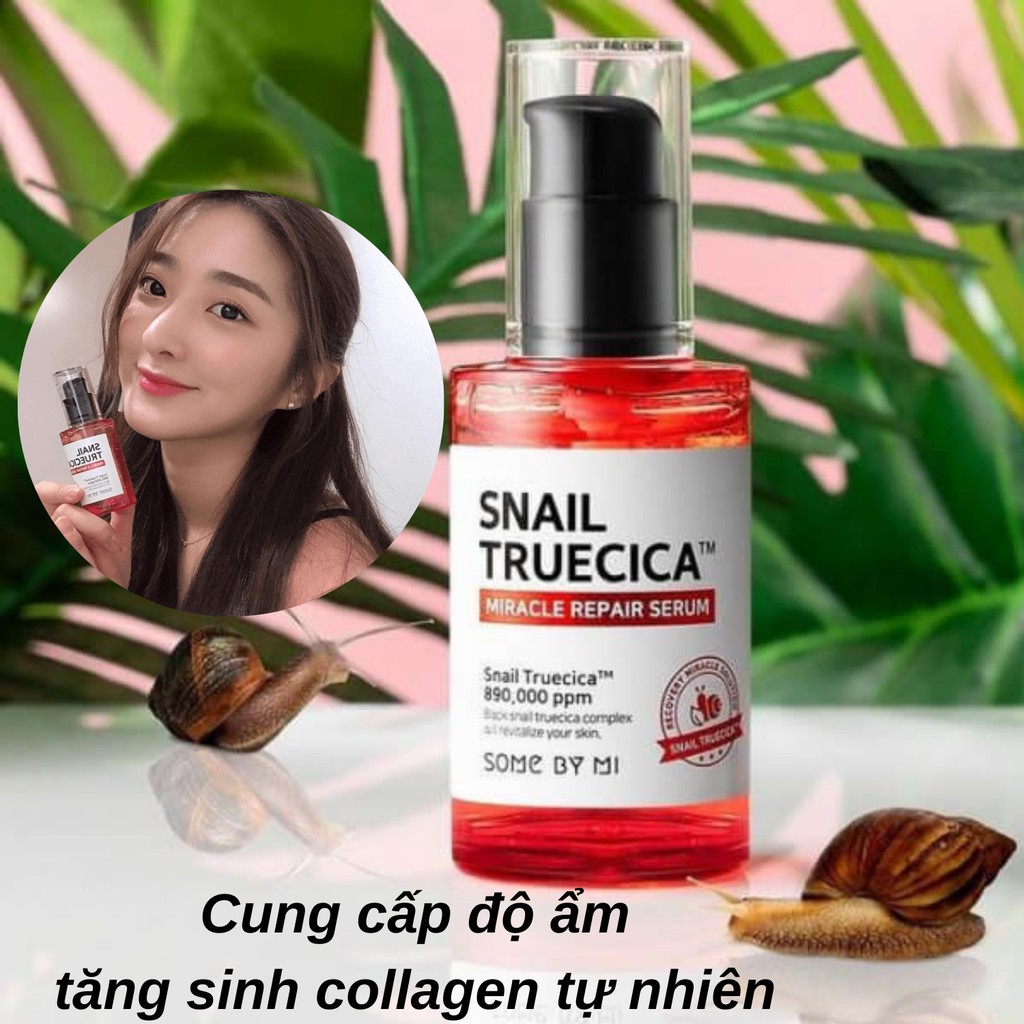 Tinh Chất Ốc Sên Some By Mi Snail Truecica Miracle Repair Serum 50ml