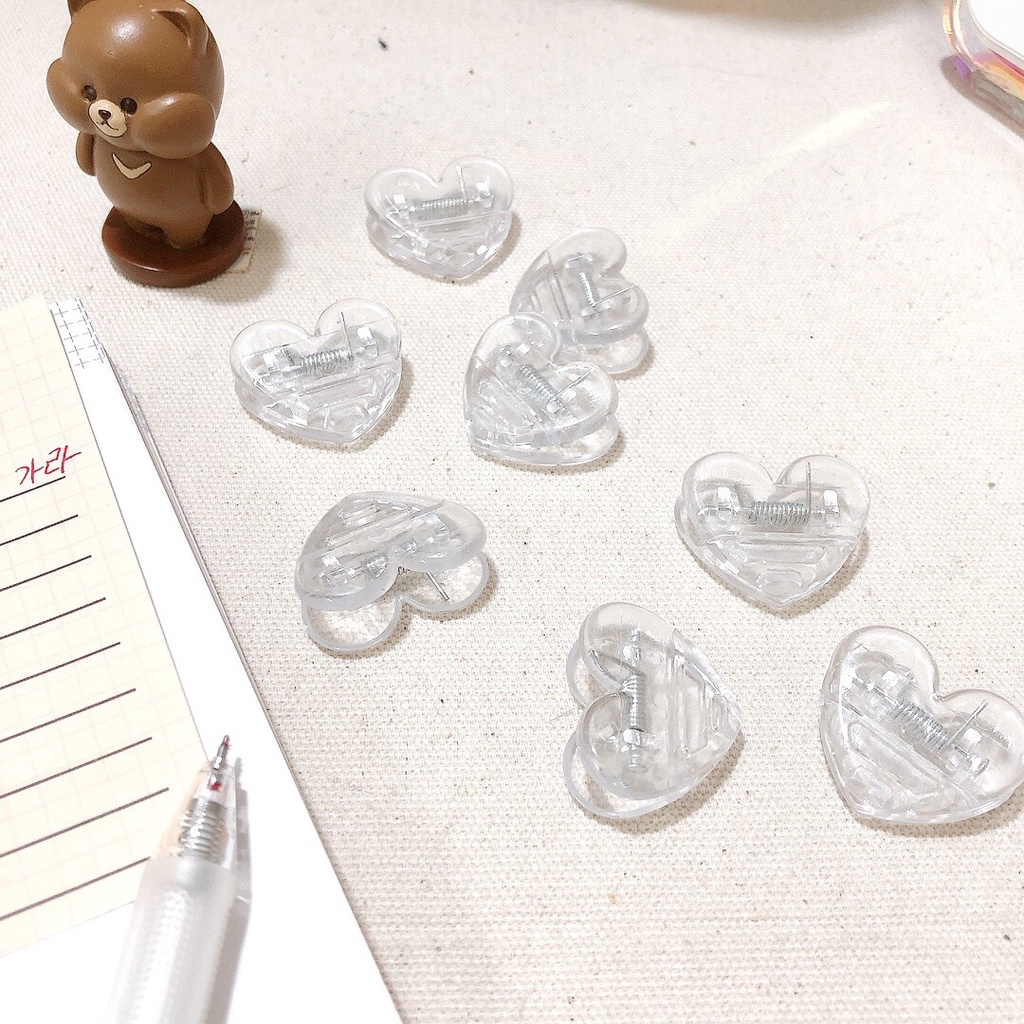 KẸP GIẤY TRONG SUỐT TRÁI TIM