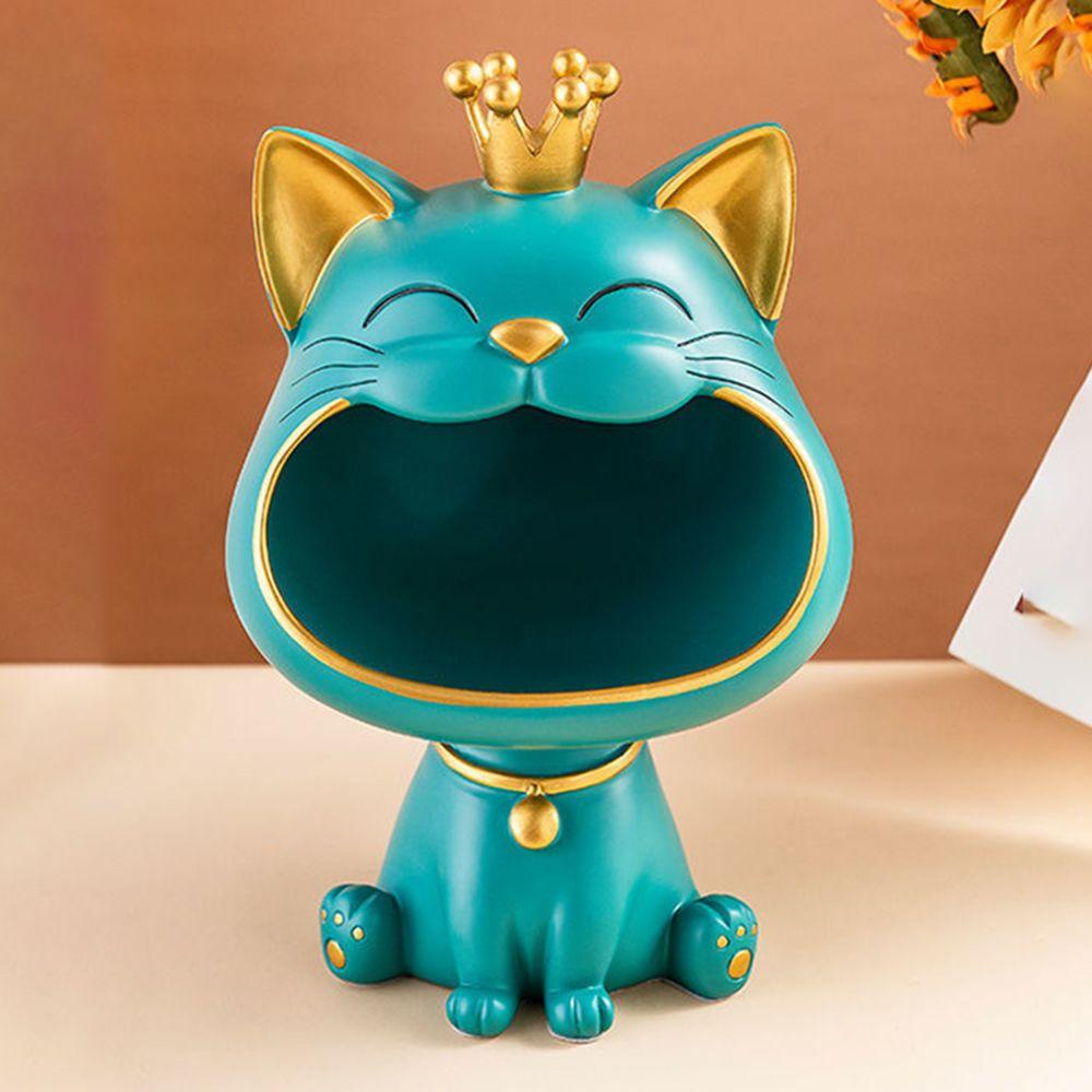 Tượng Mèo Điêu Khắc Nghệ Thuật Để Bàn Trang Trí Nội Thất