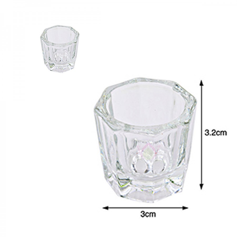 Ly đựng lưu huỳnh vẽ nail 082