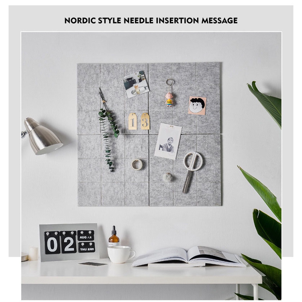 Bảng vải nỉ treo ảnh dán tường trang trí nội thất phòng