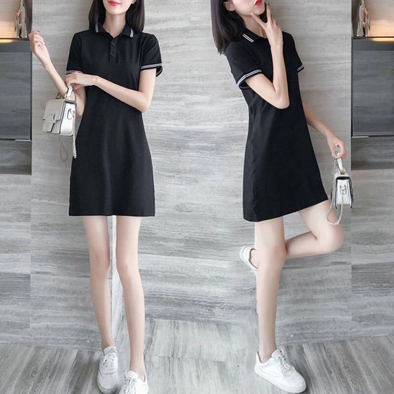 Đầm Thể Thao Cổ POLO Thiết Kế Mới Thời Trang Dành Cho Mùa Hè