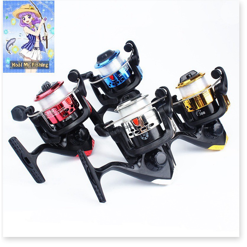 Máy Câu Cá Mini Giá Rẻ YF 200 - DIHOSO FISHING quay êm, bền đẹp, giá sốc máy câu tôm, may cau