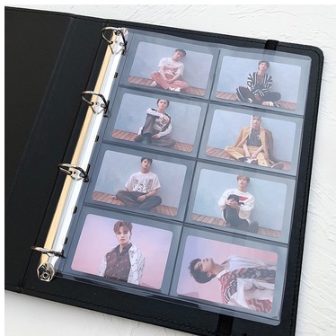 Sheet A4 SE đựng photocard ảnh lưu trữ ảnh - Sổ đựng bo góc/Sổ lưu trữ ảnh