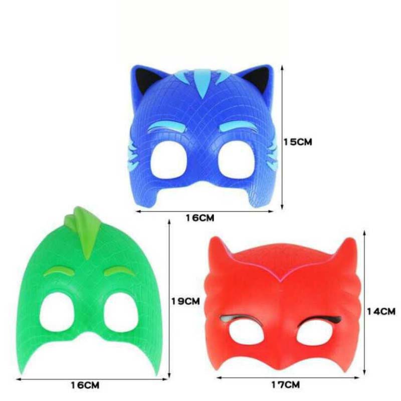 Mô Hình Mặt Nạ Pj Masks 5CM Dễ Thương Cho Bé