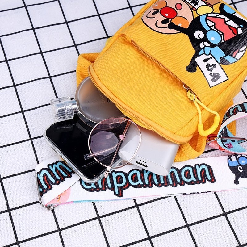 【Neil Baby】Túi Đeo Chéo Vai Bằng Vải canvas Họa Tiết Hoạt Hình Dễ Thương Dành Cho Bé Học Mẫu Giáo Túi Đeo Chéo In Họa Tiết Hoạt Hình Kiểu