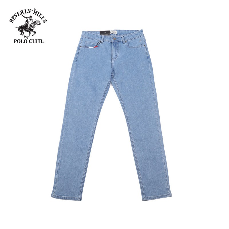 Beverly Hills Polo Club - Quần dài Nam Regularfit jean Xanh BU- BHPC QJSS20V160