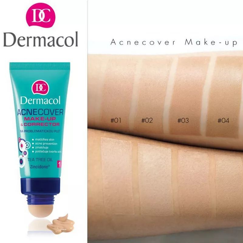 Kem Nền Cho Da Mụn Dermacol Acnecover Make-up With Corrector 30g