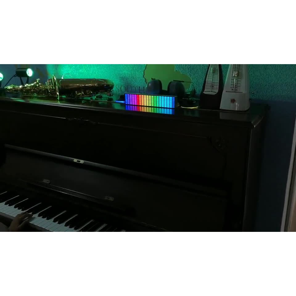 Màn hình led , bảng led cảm biến theo nhạc , âm Music Spectrum Glowup S01 10 chế độ , Độ Mixi stream