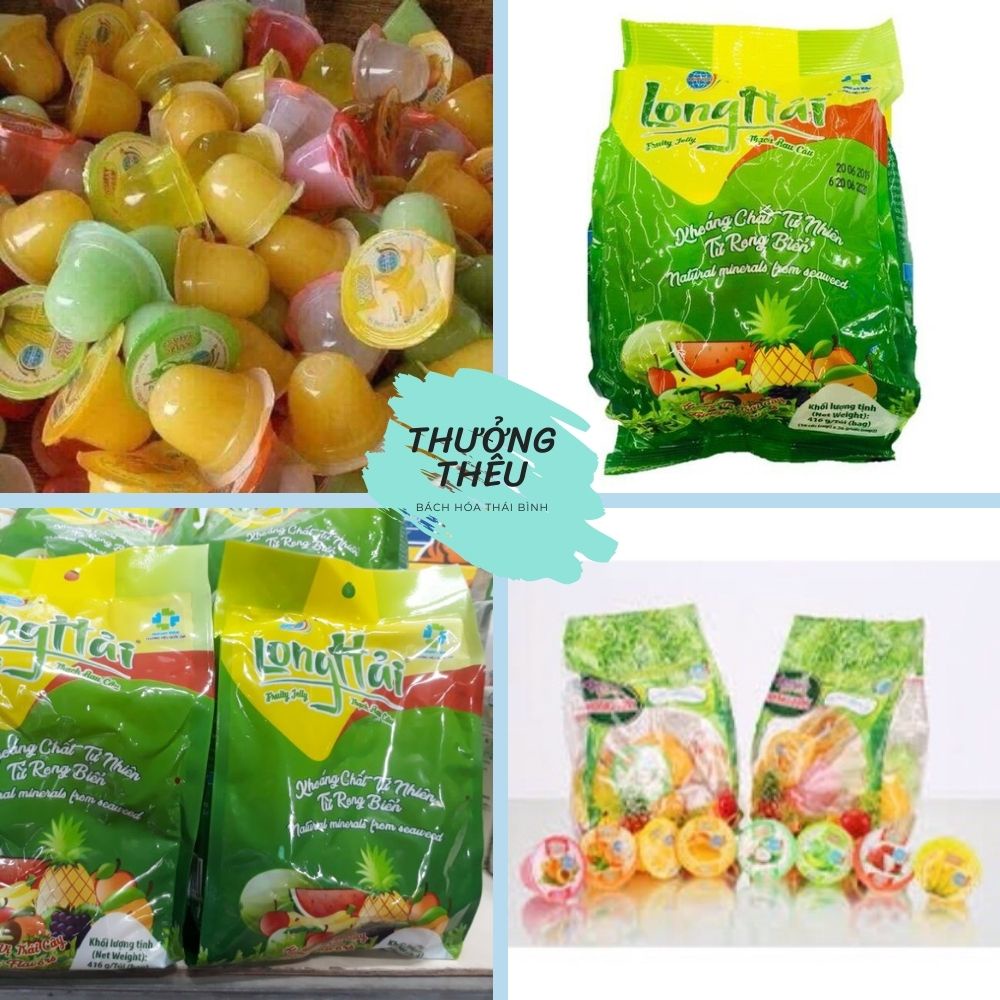 Thạch rau câu Long Hải gói 416g/910g