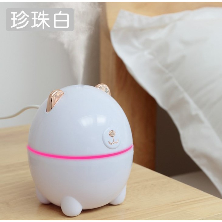 [máy giữ ẩm] Kreatif beruang kutub humidifier usb peralatan rumah kamar tidur bisu mobil aromaterapi alat penyemprot u