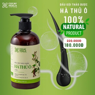 DẦU GỘI HÀ THỦ Ô 2IN1 CHAI 800ML