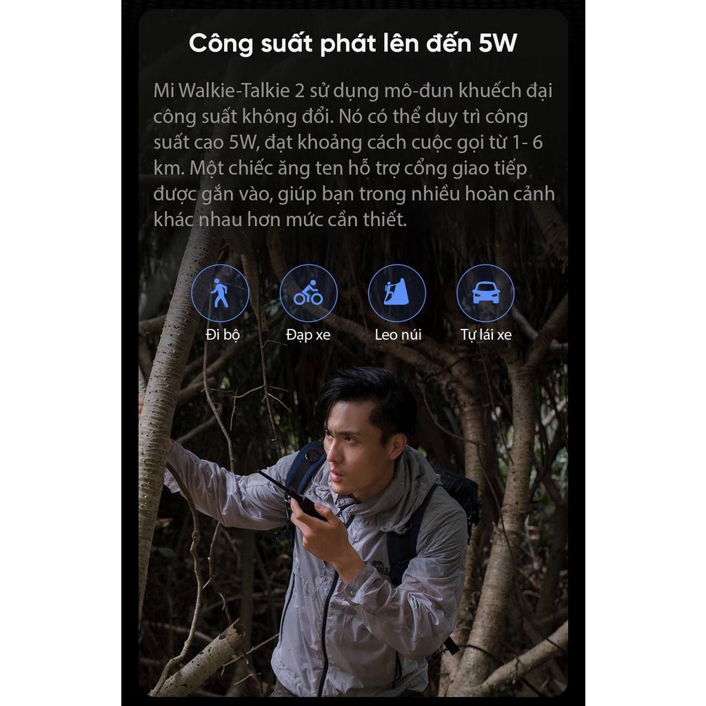 Bộ đàm Xiaomi Mijia Walkie Talkie gen 2 MJDJJ02FY chính hãng cao cấp - Minh Tín Shop