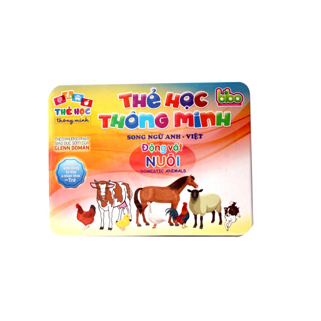 Bộ Thẻ Học Thông Minh - Động Vật