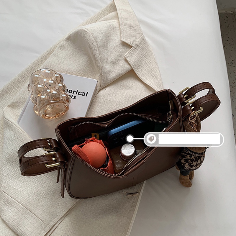 Túi xách IELGY đeo vai gắn thỏ hoạt hình thời trang cổ điển cao cấp cho nữ