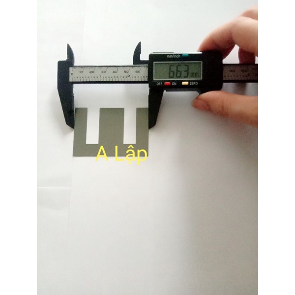 1kg Phe sắt làm biến áp 220v EI Fe22 lá mỏng-mới