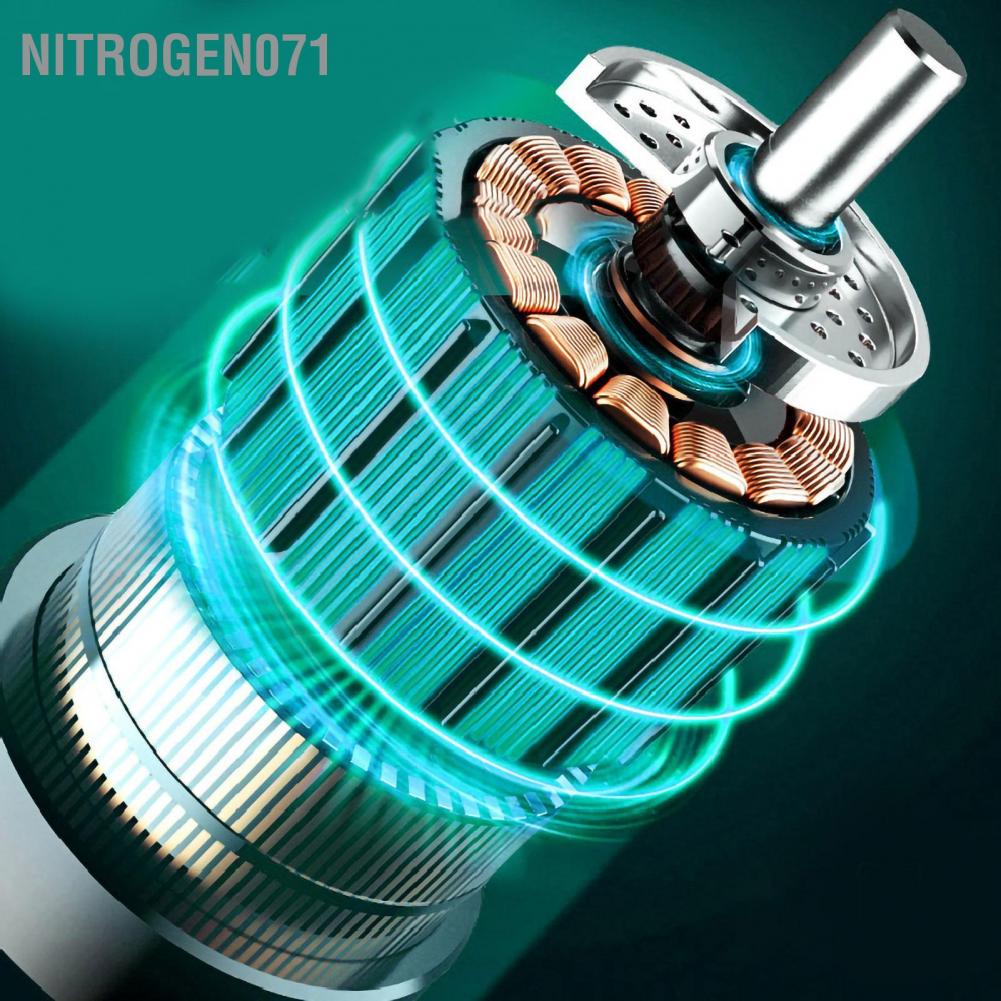 Nitrogen07 1Máy đánh trứng cầm tay Thép không gỉ bền bỉ pin usb