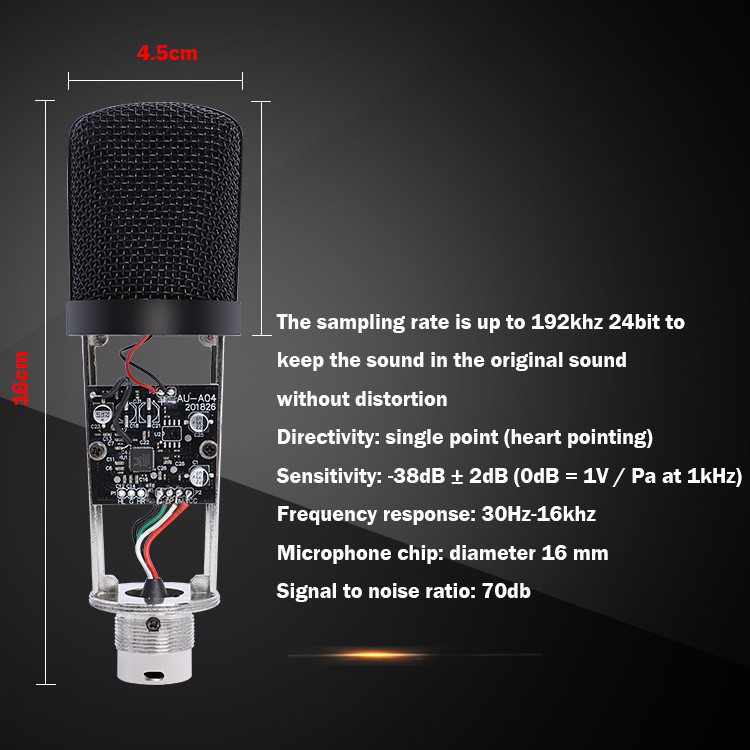 Micro MAONO Au-A03 Microphone Chuẩn 3.5mm Cho Điện Thoại