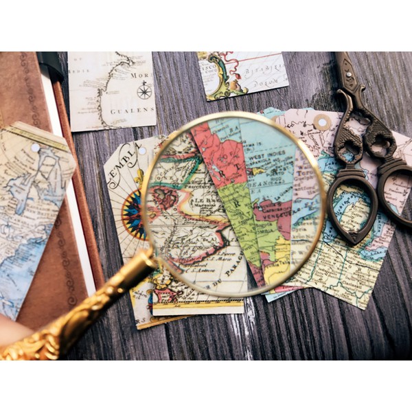 Sticker retro tag thế giới