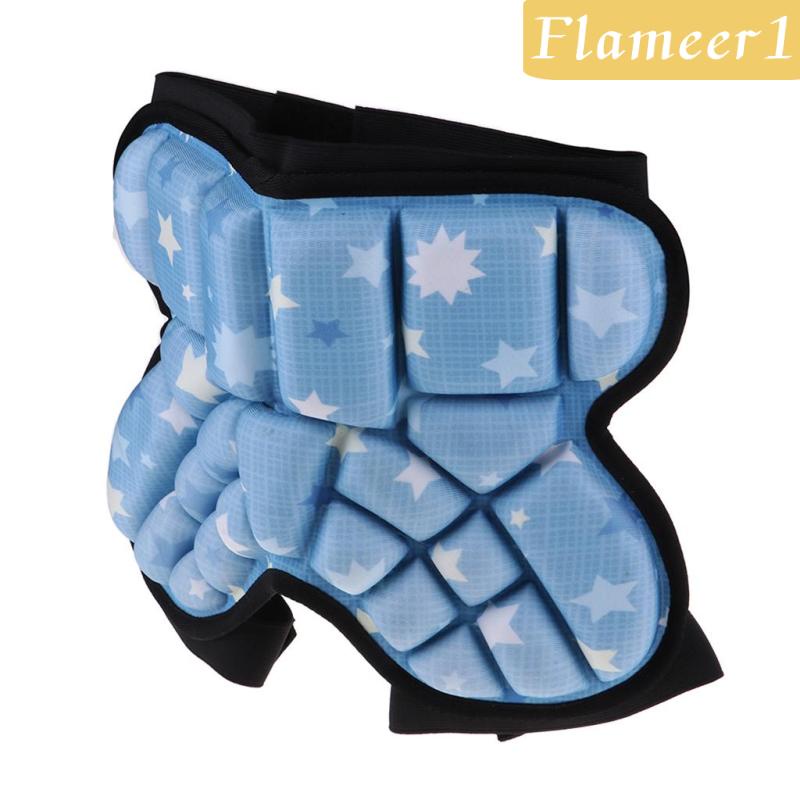 [Flameameer1] Quần Short Đệm EVA 3D Bảo Vệ Hông Và Hông Cho Trẻ Em Có Đệm EVA Màu Đen