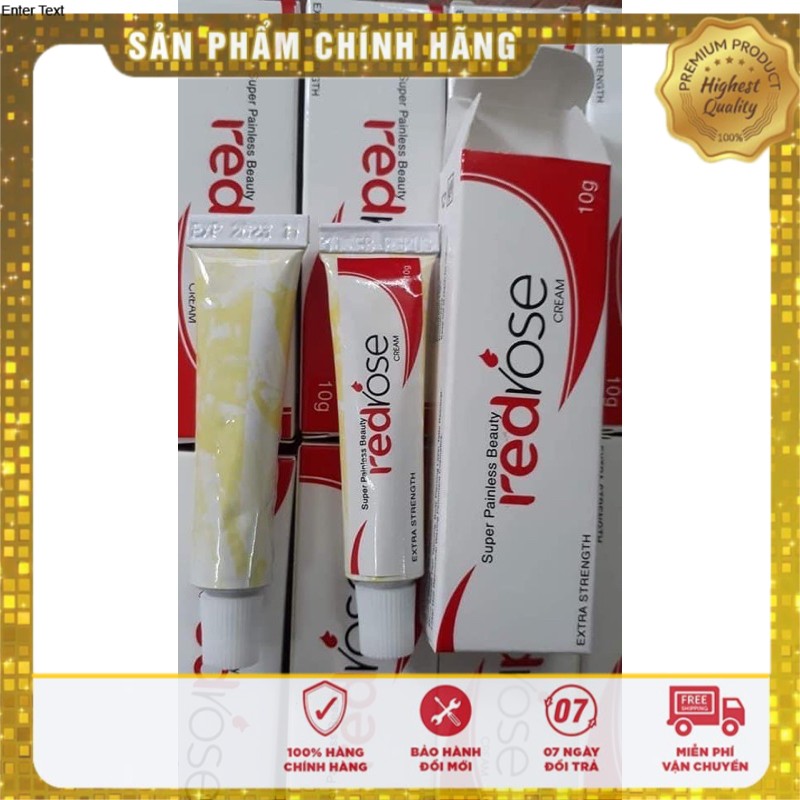 Kem Red Rose Chuyên Dụng Mày Môi Mí. Đau Hoàn Tiền Gấp 10 Lần  DCPX-NTA