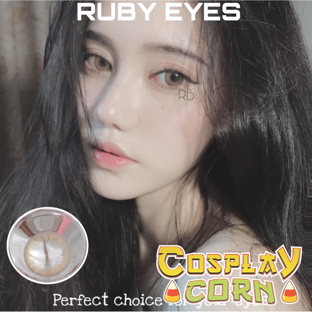 Tổng hợp 14 mẫu lens RUBY Eyes Nâu hot nhất