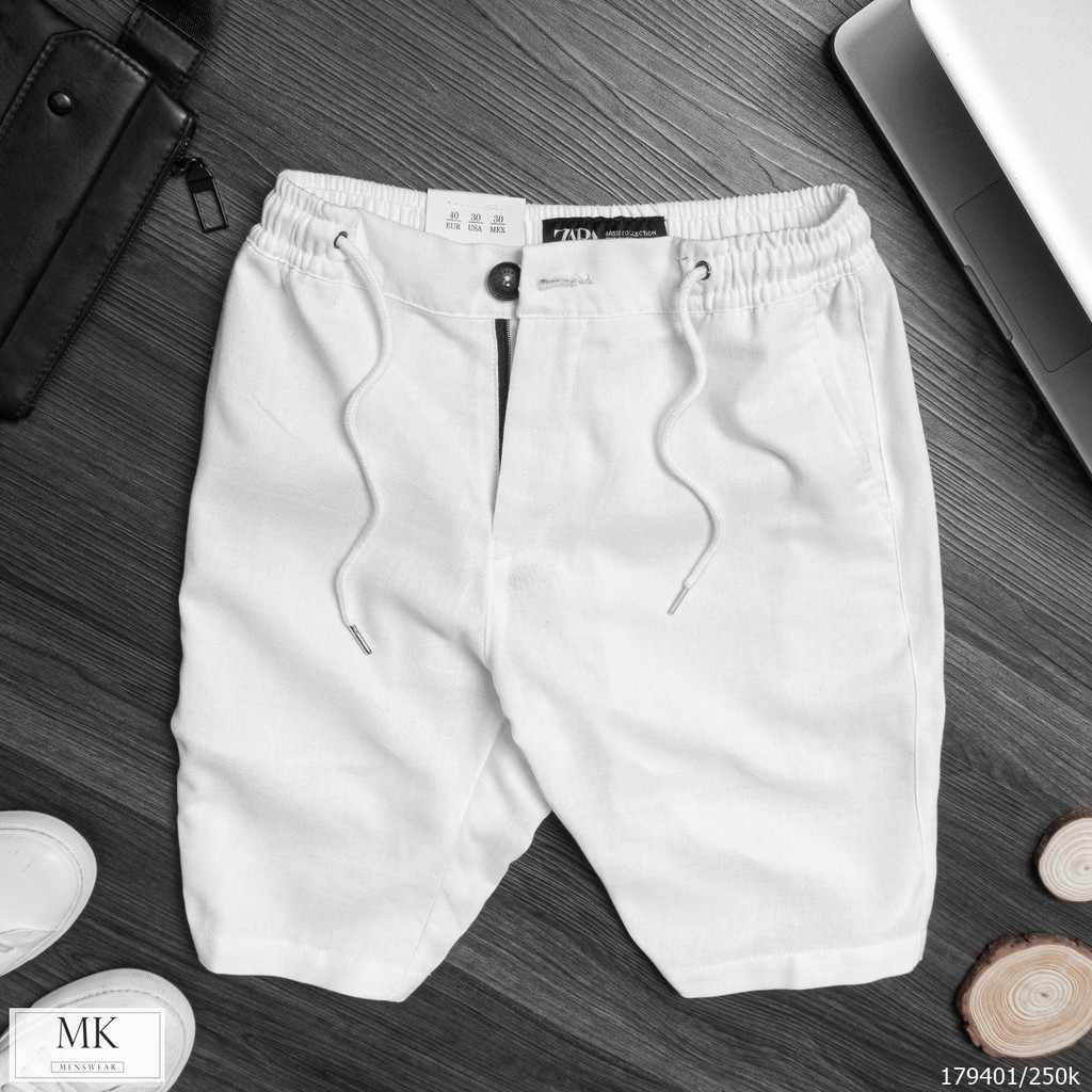 Short Đũi Cạp Chun Có Khoá Màu Basic Dễ Mặc vải nhẹ, mát, trẻ trung - năng động