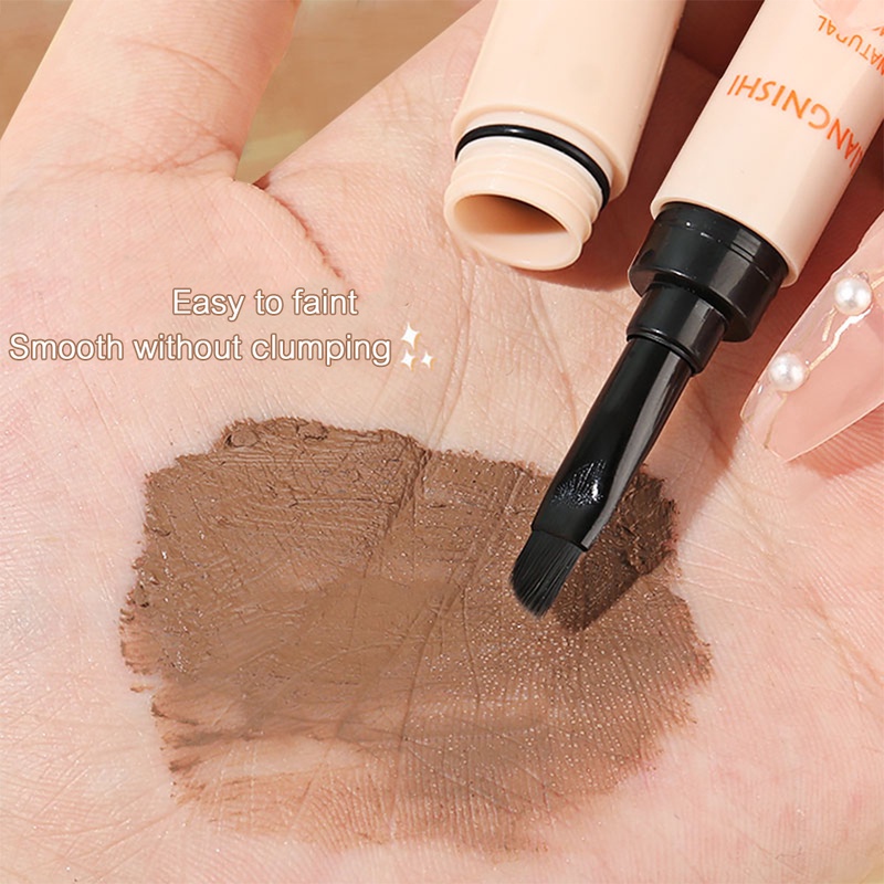 Bút Chì Kẻ Lông Mày Ba Màu Chống Nước Lâu Trôi